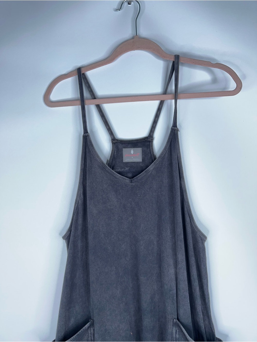 FP Movement Hot Shot Onesie Charcoal Gray Black Jumpsuit Small Relaxed Small - Picture 3 of 14